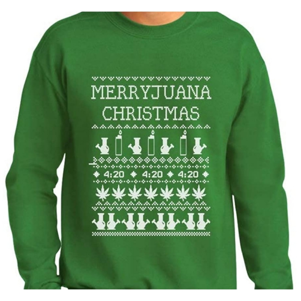 Ugly Christmas Sweater green